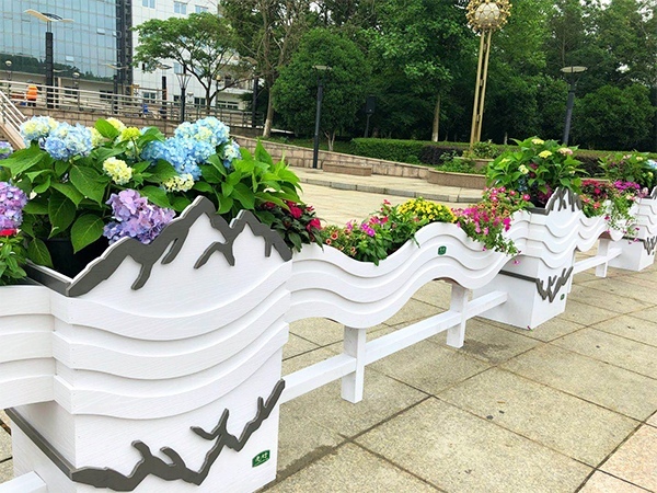浙江金屬花箱,杭州公園椅,湖州弧形花箱,上海道路花箱