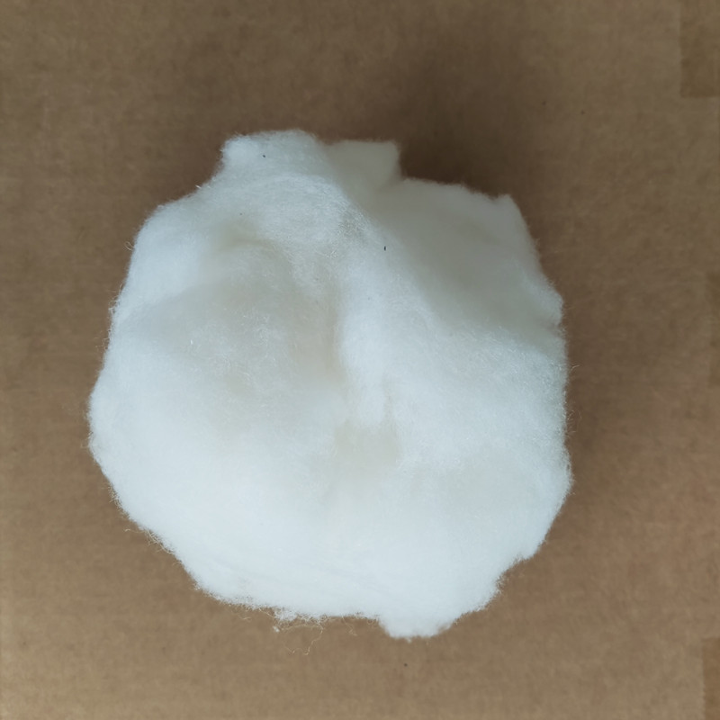 批發細致綿羊絨原料白色羊絨原料填充物