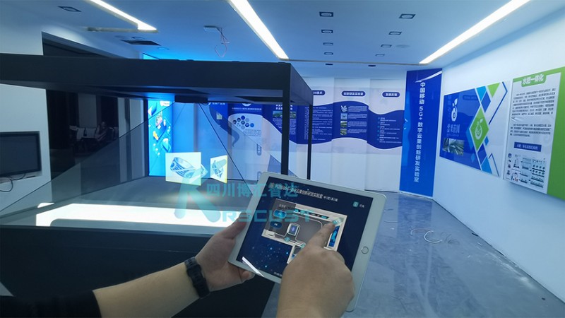 展館中控系統集成沉浸式影片播放與沙盤燈光同步聯動